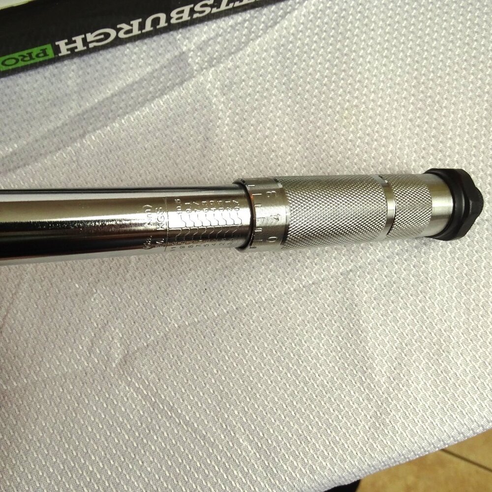 3/8" Torque Wrench Snap Socket Professional Drive Click Type Ratcheting - Picture 7 of 8